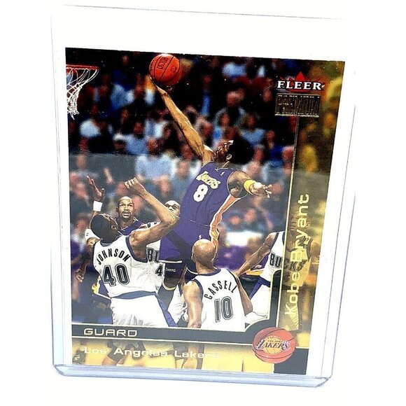 Kobe Bryant Basketball Card #2 Los Angeles Lakers 2000-2001 NBA Fleer Pr…